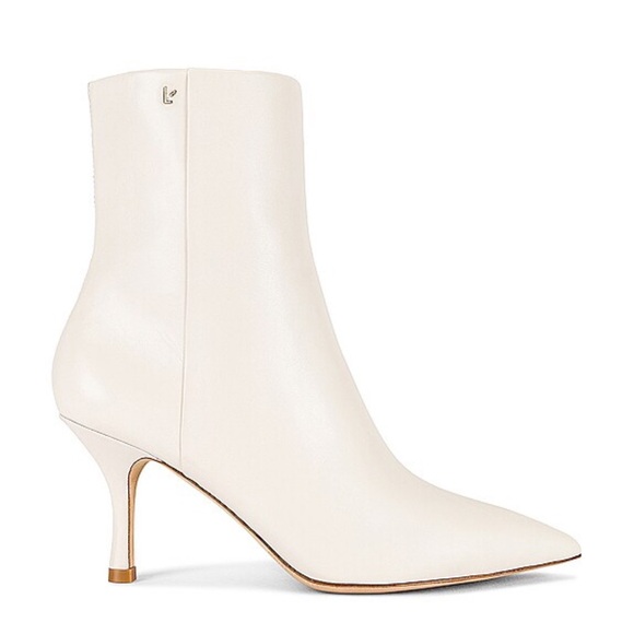 Larroude Mini Kate Bootie in Ivory - Picture 6 of 6